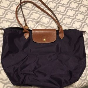 Large purple Longchamp Bag